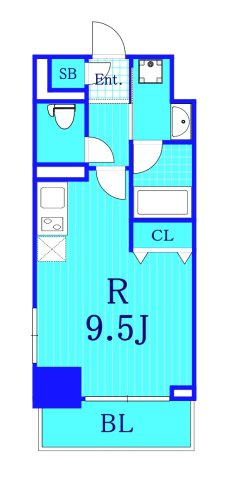ダイイチフレア川崎の間取り