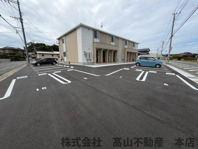 ディアコート桜の駐車場
