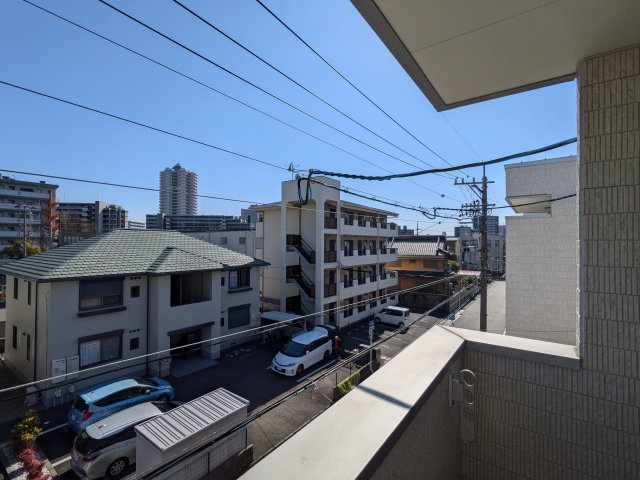 ハーモニーテラス志賀町Ⅹのバルコニー|301号室