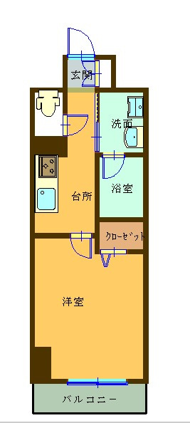 アイランドガーデンの間取り