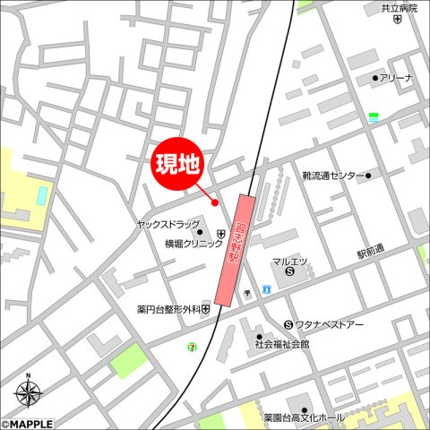 ミリアビタ習志野駅前の間取り