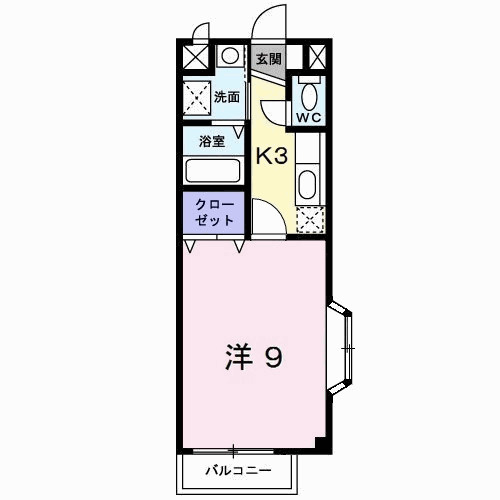 エレガンテの間取り