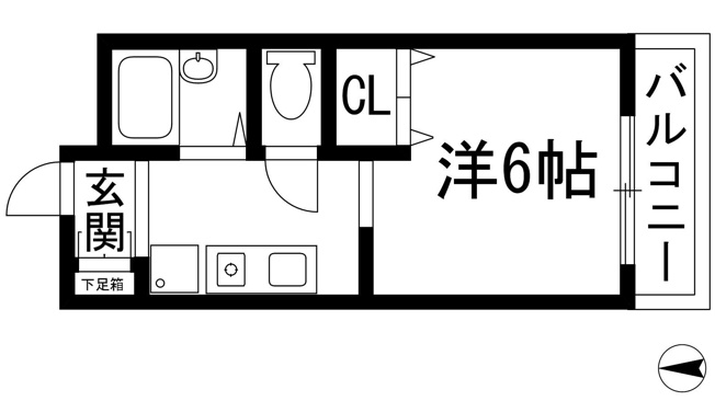 【間取り】 | リバーウエスト宝塚