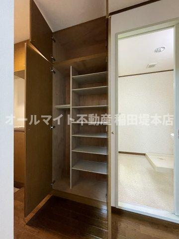川崎市多摩区菅稲田堤１丁目の賃貸マンションの収納