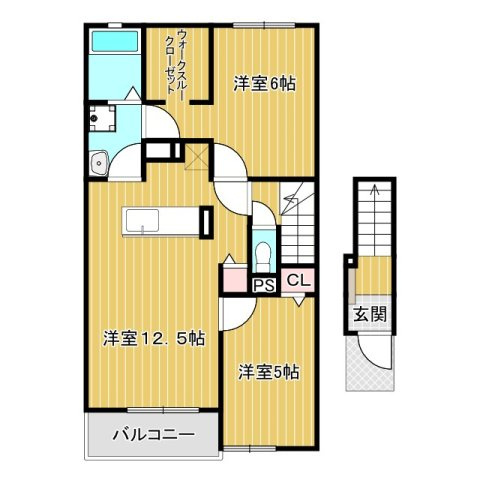 ロアライズⅠの間取り