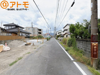 【前面道路含む現地写真】 | 島田市稲荷第7　新築戸建　全1棟