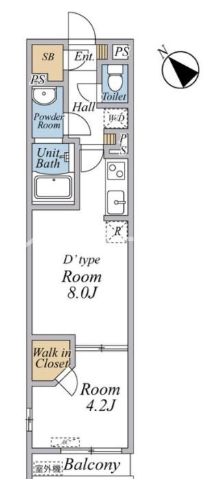 リブリ・グレイス富士見の間取り
