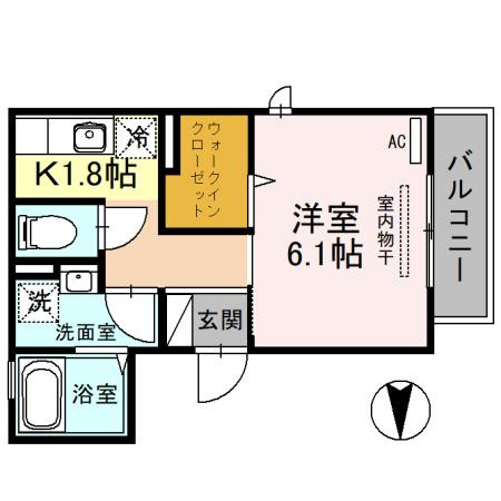 ダイワ・メゾン・三国本町の間取り