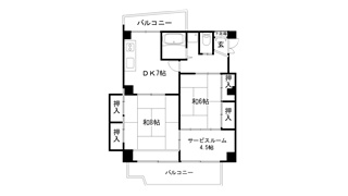 RUEFU＋5の間取り