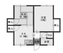 第2スミレハイツの間取り