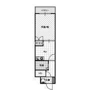 Fromホキタ1番館の間取り