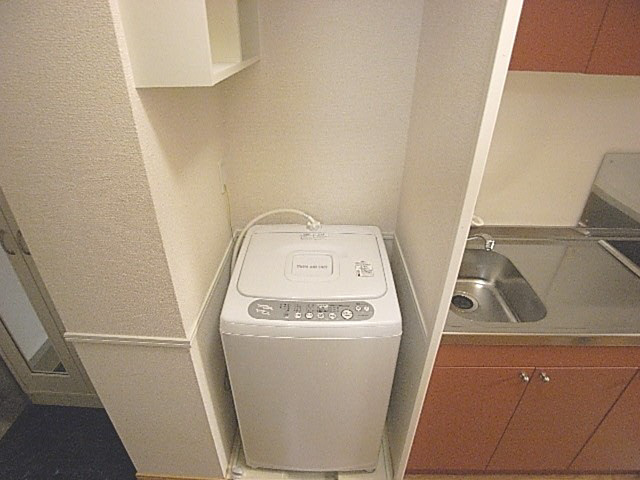 レオパレスピュアの設備|洗濯機