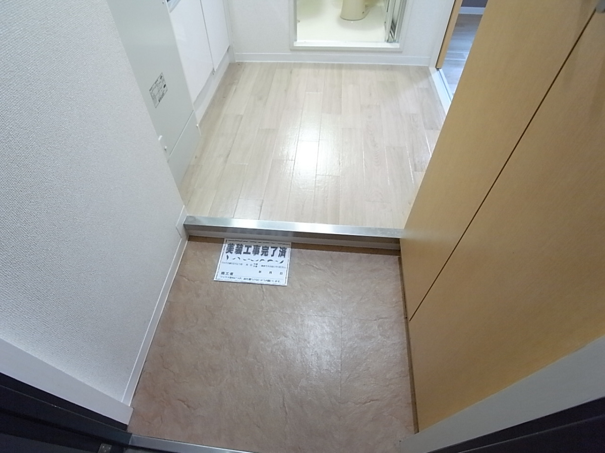 サンハイツの玄関