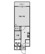 CASSIA住道の間取り