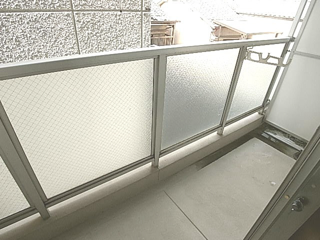 ロータリーマンション香里北之町のバルコニー