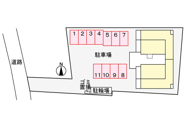 ADDRESS　211の間取り