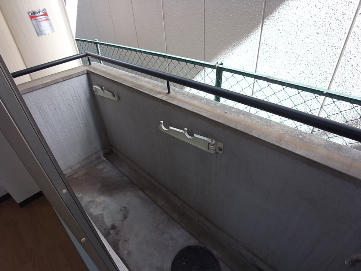 サンシャイン香里園Ⅴのバルコニー