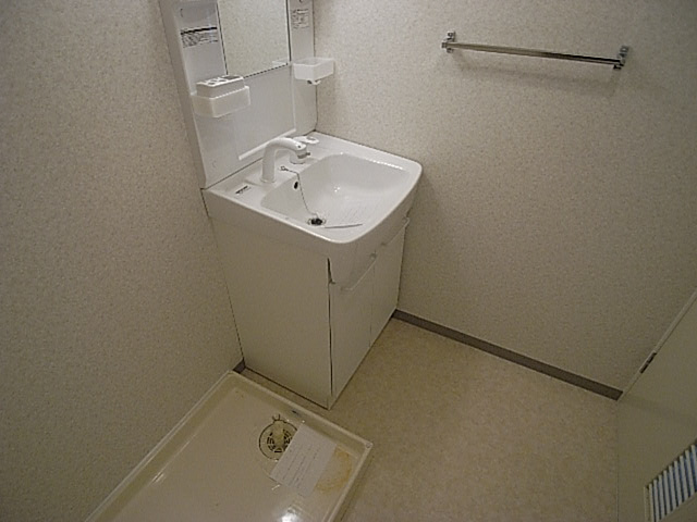 マンショングランメールの洗面所