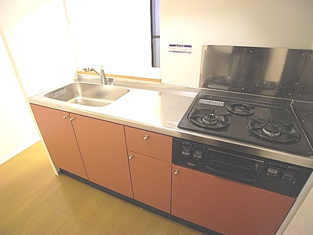 レオパレスグランデ1番館のキッチン