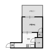 ロータリーマンション香里北之町の間取り