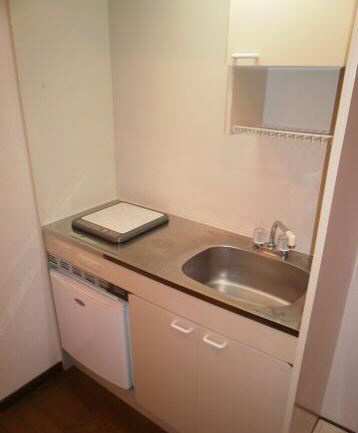 大東市大野１丁目の賃貸マンションのキッチン