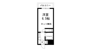 シンプルライフの洋室