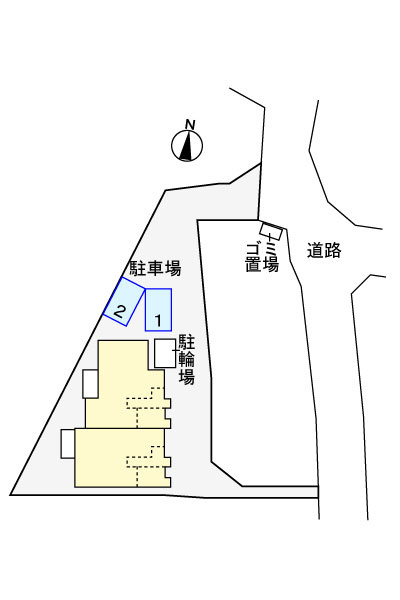 クリサンテーム　トキの間取り