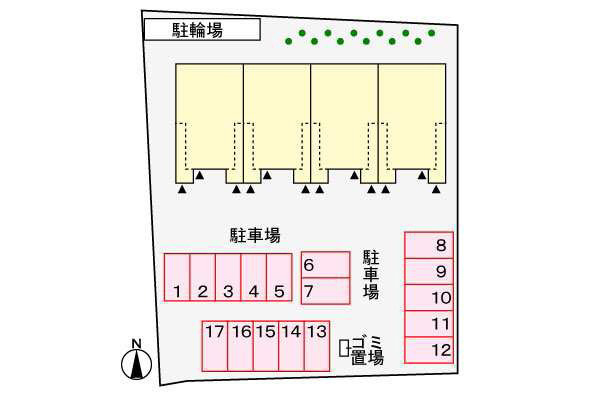 讃良レジデンスの間取り