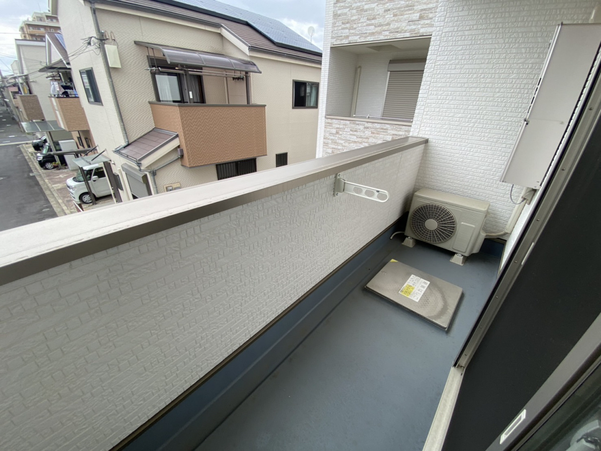 クリエオーレ下神田Ⅱのバルコニー