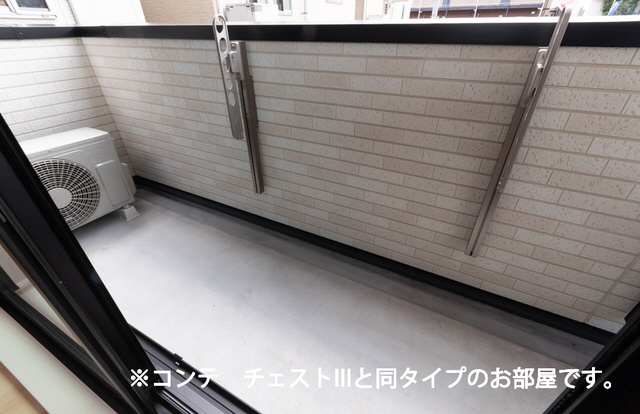 グレースヴィラのバルコニー