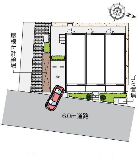 クレイノグレイスⅤの間取り