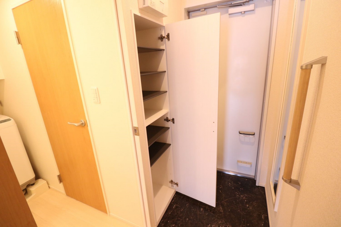 クレイノグレイスⅤの玄関