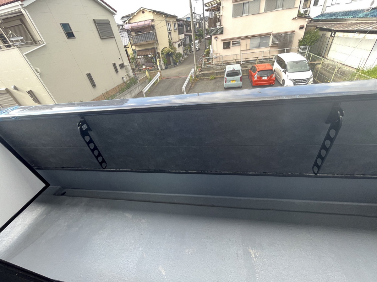ESCALA四條畷のバルコニー
