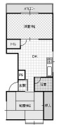 ロイヤルハイム秦の間取り