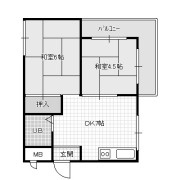 シティハイム上村の間取り