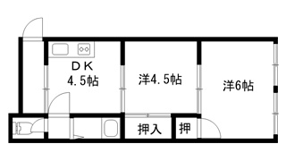 緑町マンションの間取り