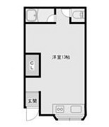 石津コーポMTの間取り
