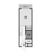 ハイツ竹の間取り