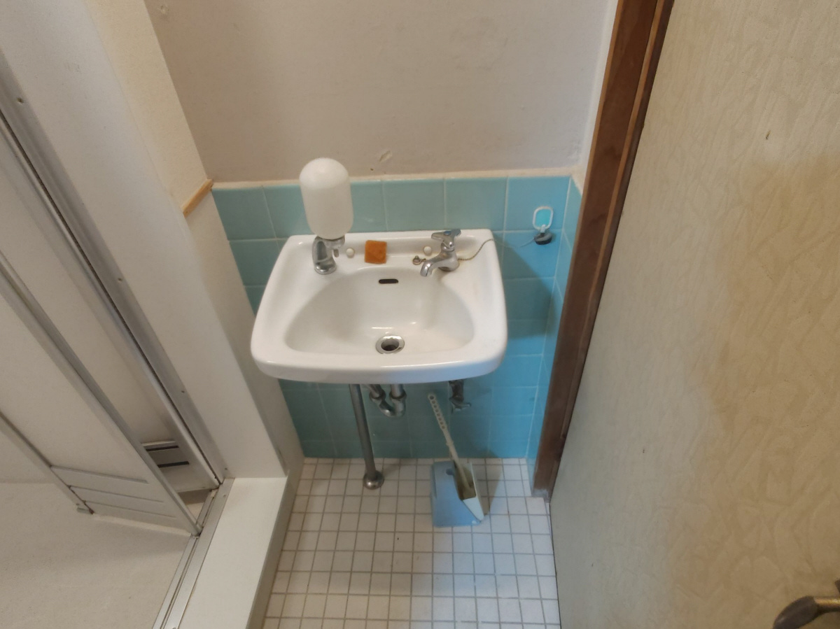 トヨノマンションＢ館の洗面所