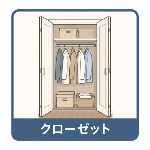コープ野村東桜の収納