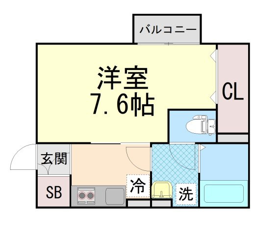 ホーミー六甲の間取り