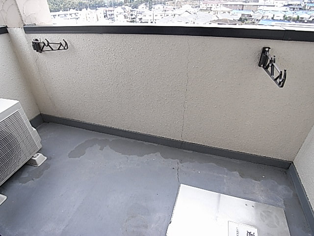 アーカンシェル東寝屋川のバルコニー