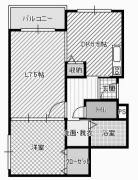 アーカンシェル東寝屋川の間取り