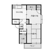 ワールドライフ中田Ⅰの間取り