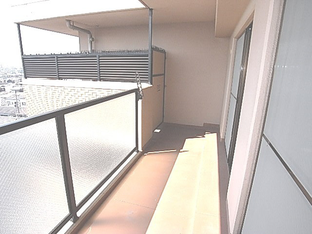 ブランカベルヴィルのバルコニー