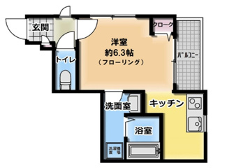 【間取り】 | グラン松本セントラル  | 間取りです。