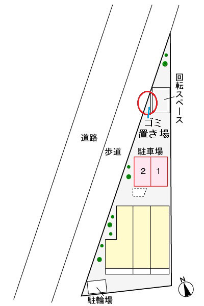 ソレイユ道の間取り