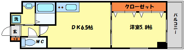 ビエラ江戸堀の間取り|ビエラ江戸堀　間取り