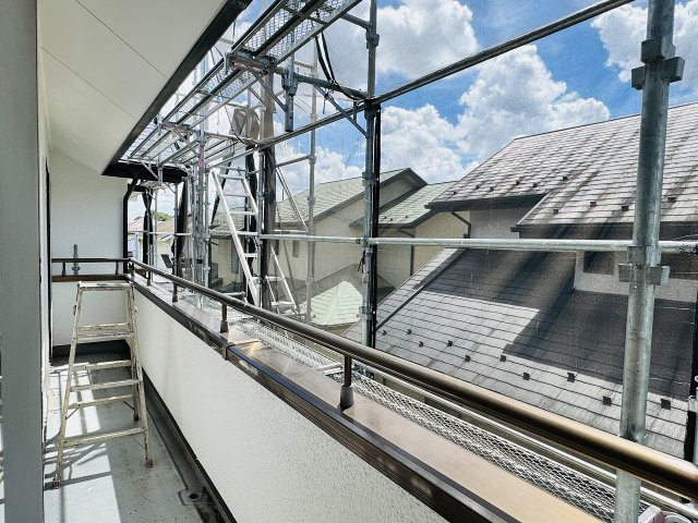 八王子市　城山手　中古戸建てのバルコニー|～現在リフォーム中、詳細は当社までお気軽にお問合せ下さい～