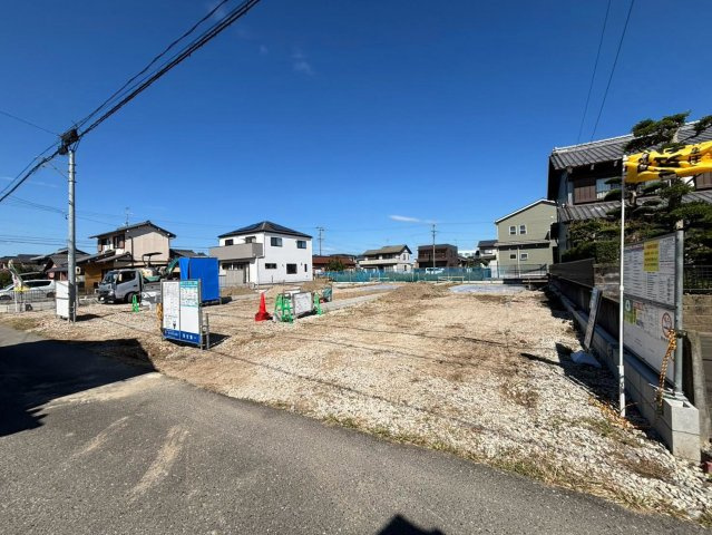 リーブルガーデン　羽島市上中町長間　全３区画分譲の外観|「現地（2026年10月6日）撮影」　　
■全体写真　
■ヤマダ不動産　株式会社リライフ　